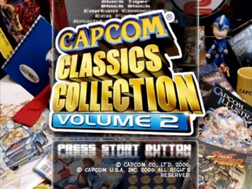 Capcom Classics Collection Vol 2 (USA) screen shot title